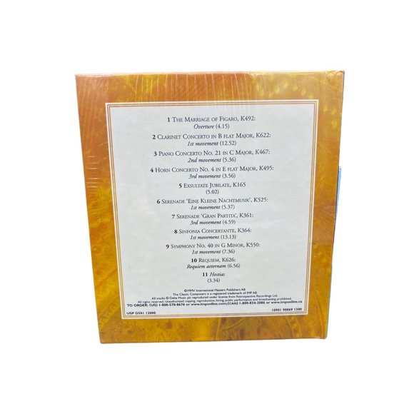 Classic Composers Mozart Musical Masterpieces CD New - Picture 2 of 4